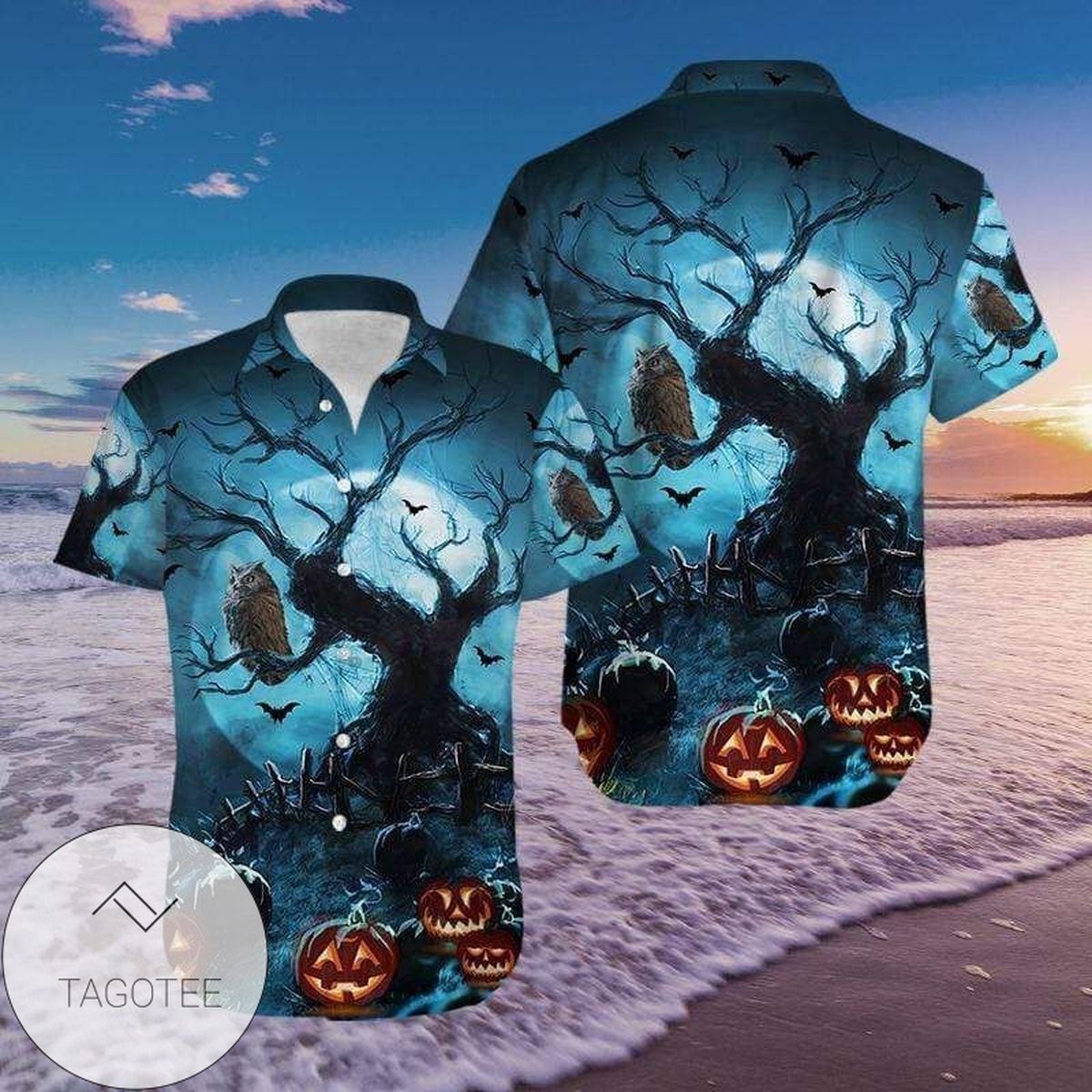 Cover Your Body With Amazing Ocean Shark Jaws Hawaiian Aloha Shirts 1210l