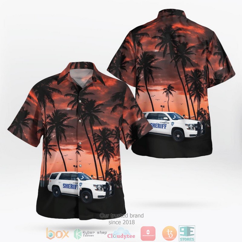 Covington Louisiana St Tammany Parish Fire Protection District No 12 Hawaiian Shirt