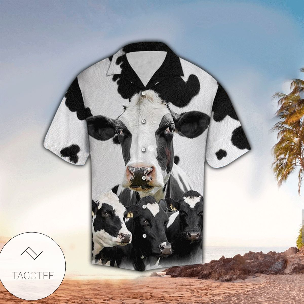 Cow Hawaiian Shirt