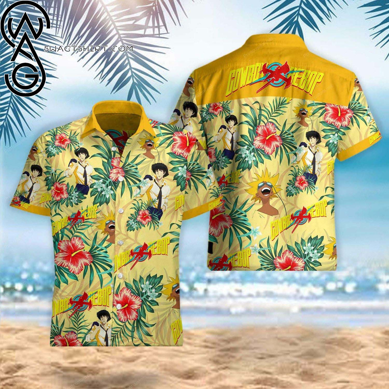 Crown Royal All Over Print Aloha Floral Summer Vacation Hawaiian Shirt