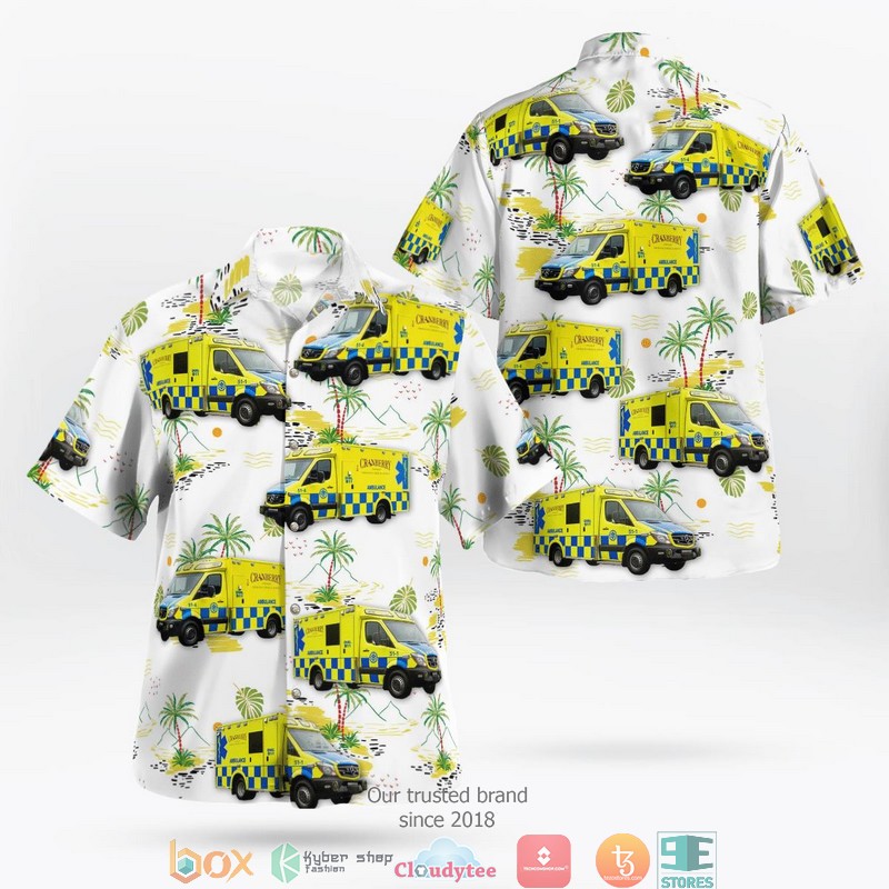 Craigsville Volunteer Fire Department Hawaiian Shirt