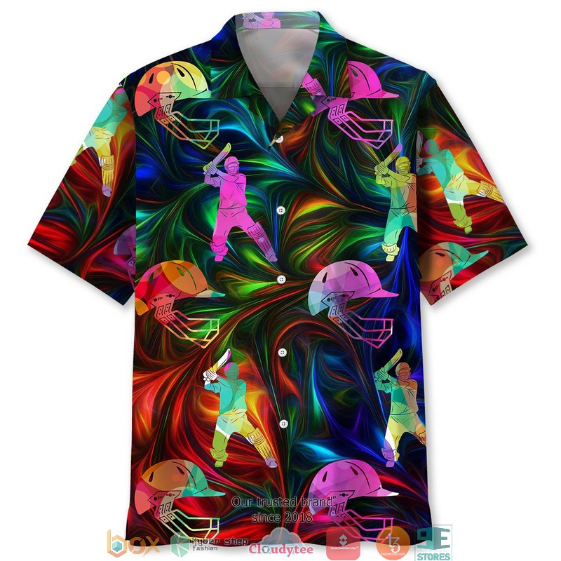 Cricket Orange Tropical Hawaiian Shirt