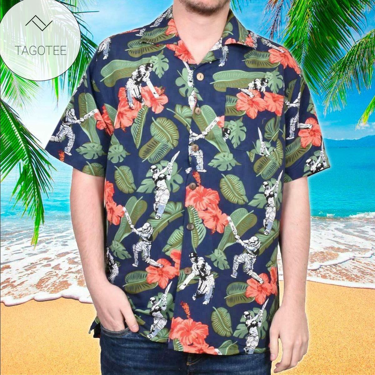 Cricket Aloha Shirt Perfect Hawaiian Shirt For Cricket Lover