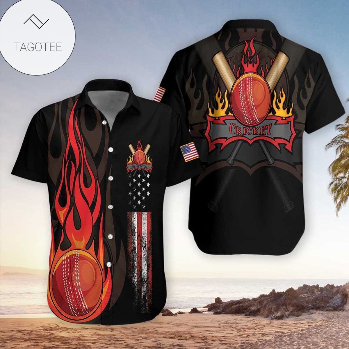 Cricket Hawaiian Shirt Perfect Cricket Clothing