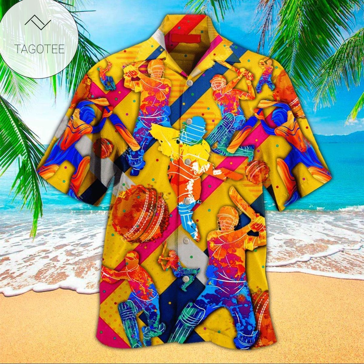 Cronulla Sutherland Sharks All Over Print Summer Short Sleeve Hawaiian Beach Shirt