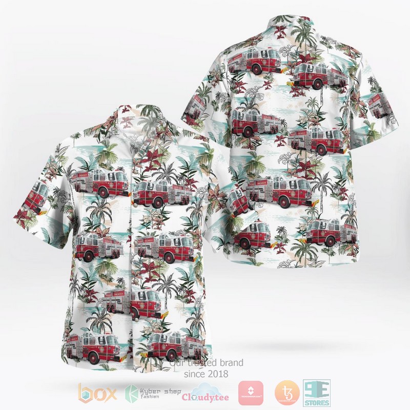 Crittenden Fire Department Crittenden Kentucky Hawaiian Shirt