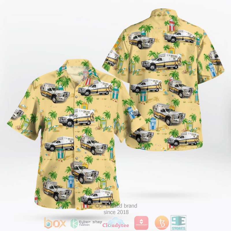 Cronomer Valley Fire Department Hawaiian Shirt