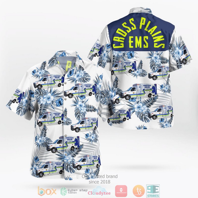 Crothersville-Vernon Township Fire Dept. Hawaiian Shirt