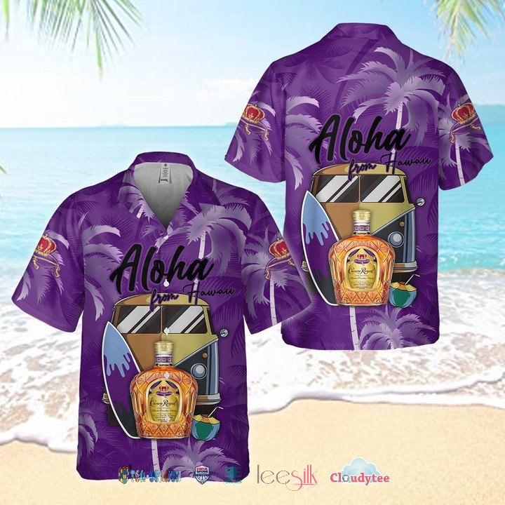 Crown Royal All Over Print Hawaiian Shirt