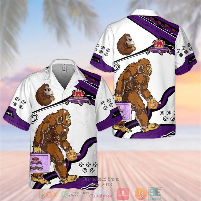 Crown Royal Coconut island Hawaiian shirt