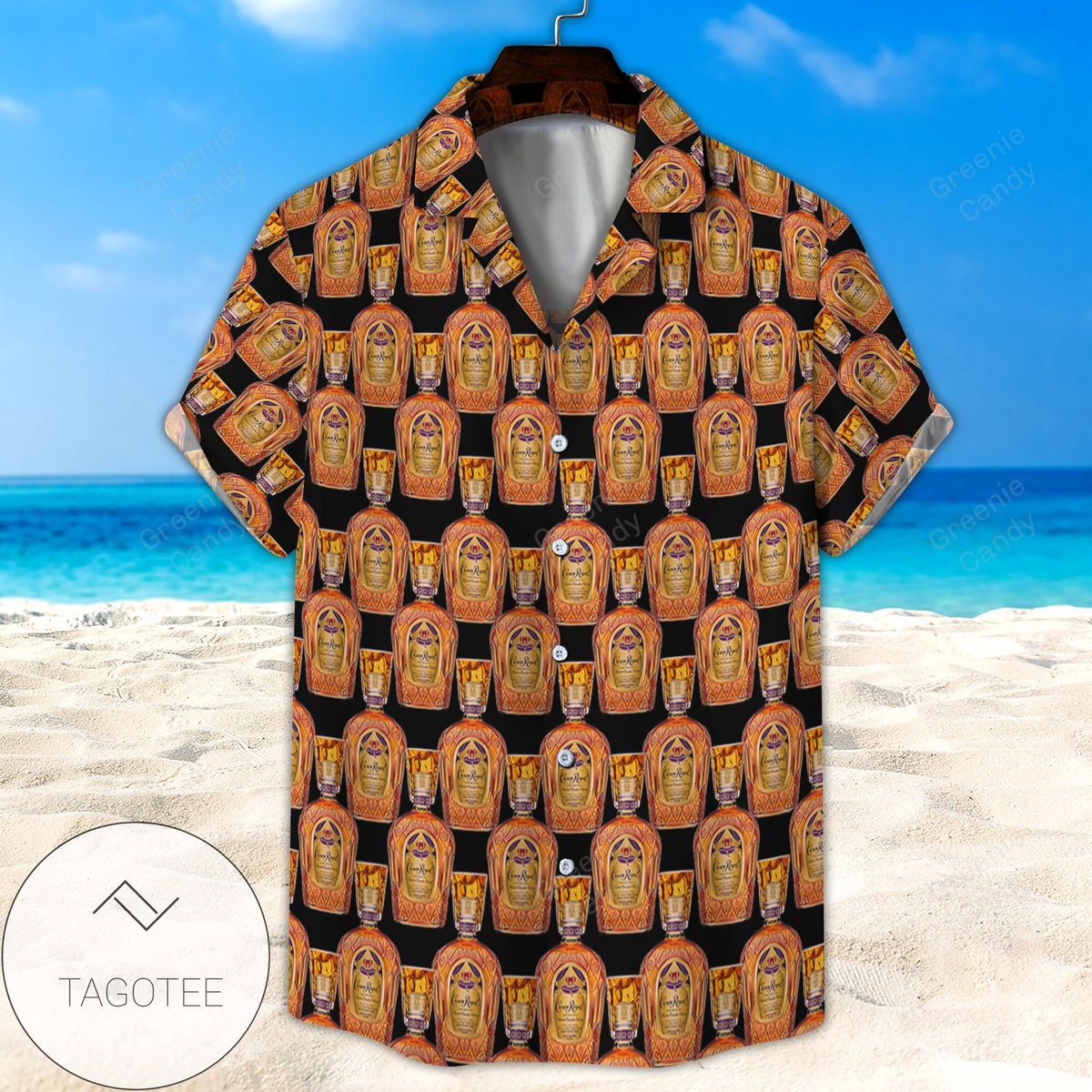 Crown Royal Bone Hawaiian Shirt