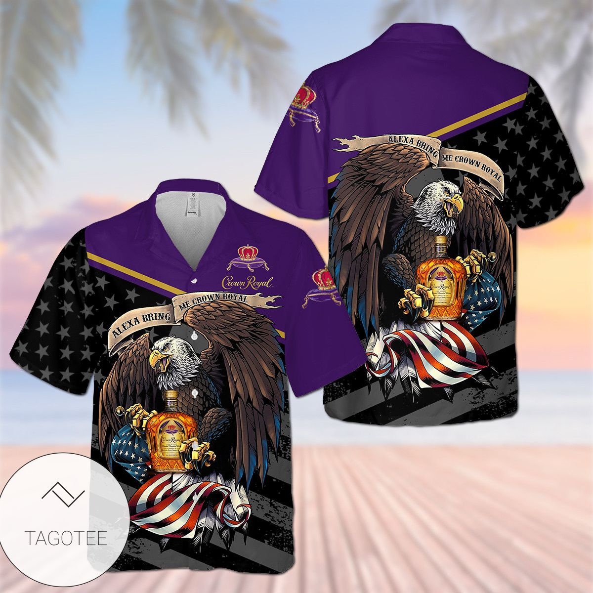 Crown Royal Darth Vader Hawaiian Shirt