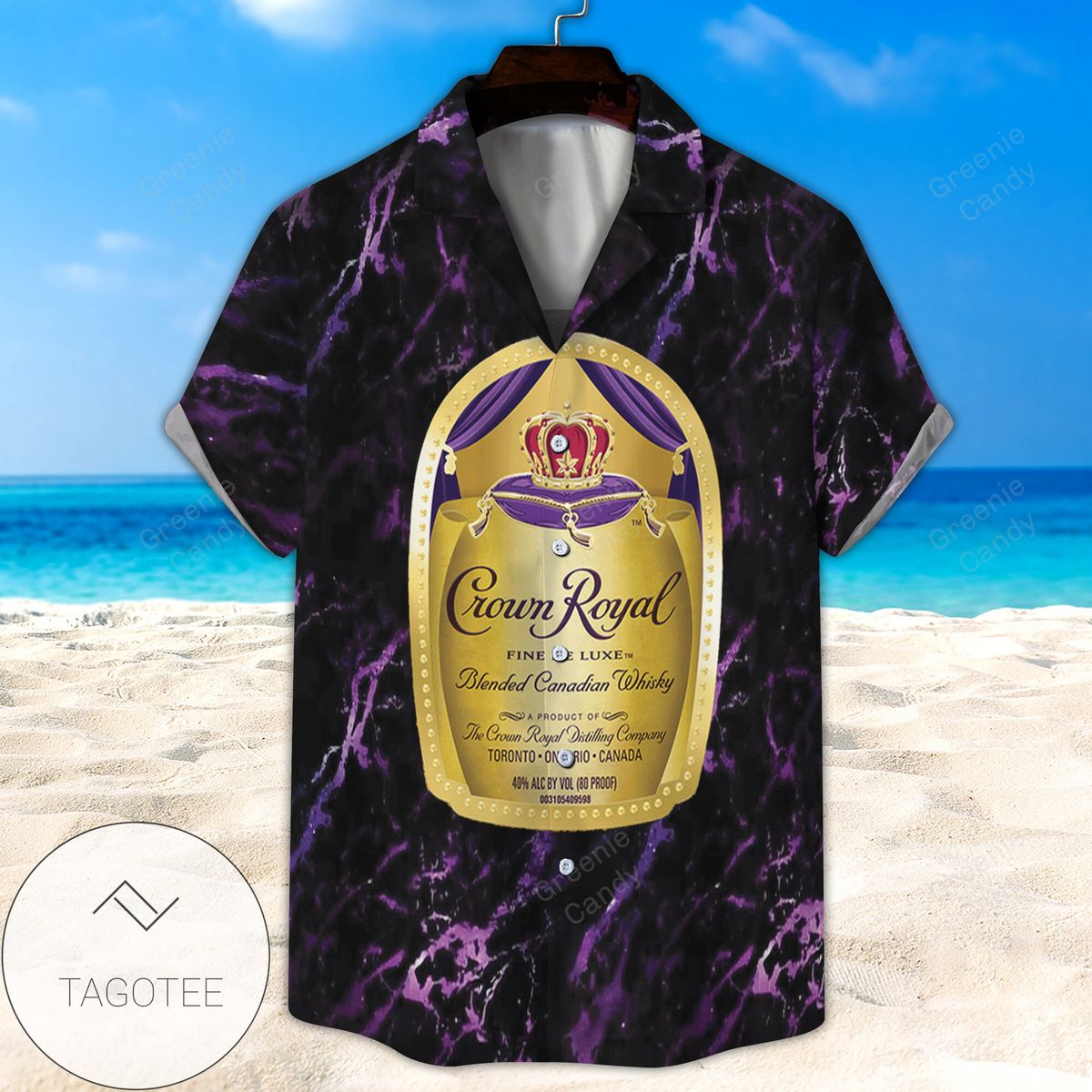 Crown Royal Death Hawaiian Shirt