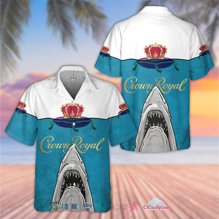 Crown Royal life is better at the beach hawaiian shirt