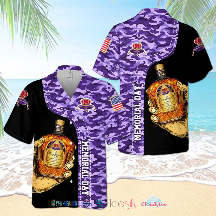 Crown Royal Marine Hawaiian Shirt