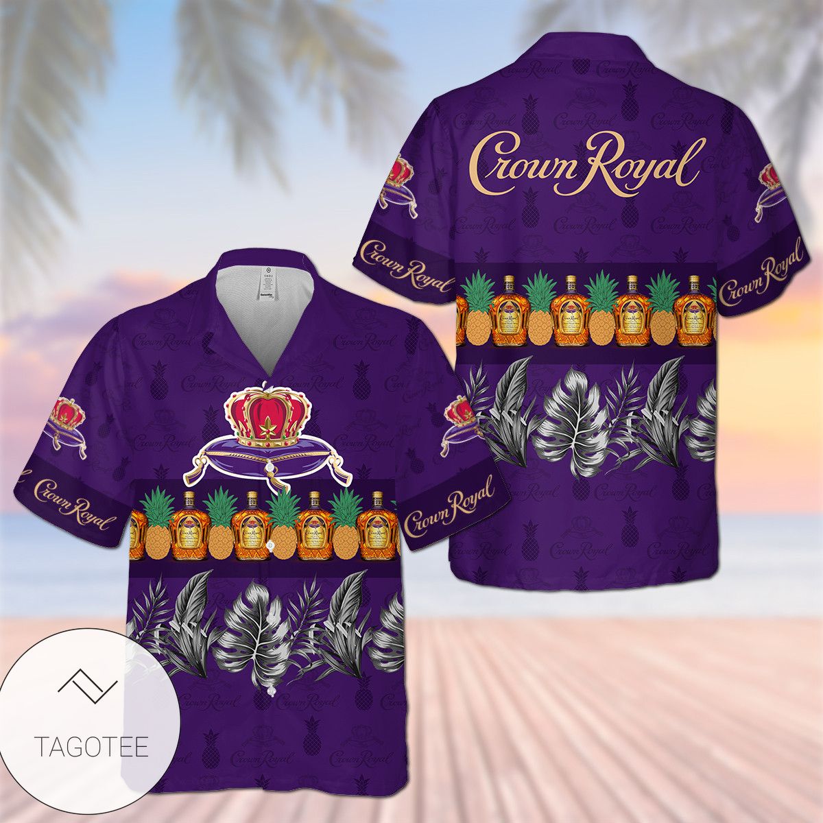 Crown Royal Pineapple Archives Hawaiian Shirt