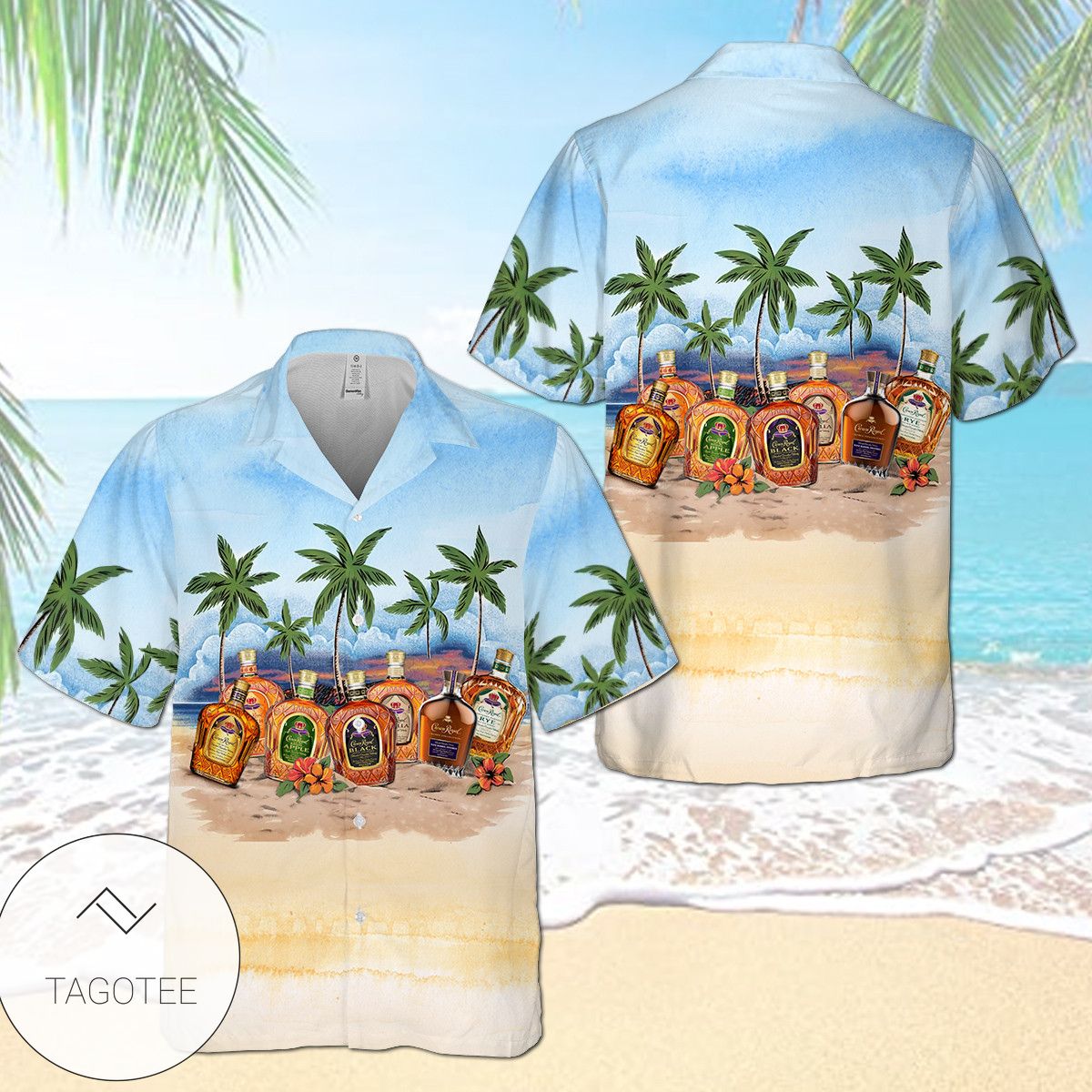 Crown Royal Pineapple Archives Hawaiian Shirt