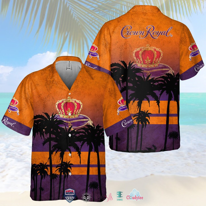 Crown Royal Surfing Hawaiian Shirt