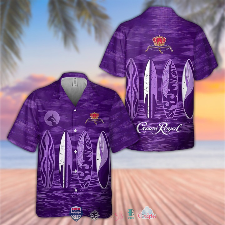 Crown Royal Sunset Hawaiian Shirt