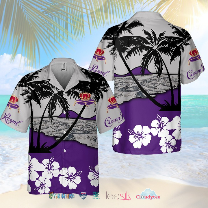 Crown Royal Tropical Island Hawaiian Shirt