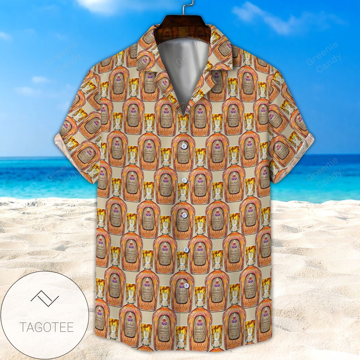 Crown Royal Whiskey Hawaiian Shirt