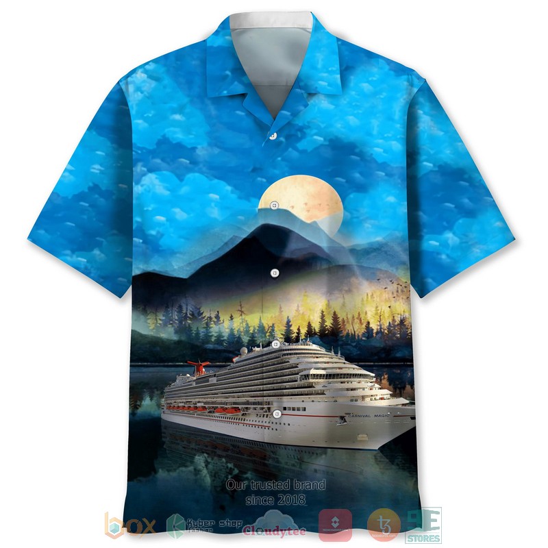 Cruising Chicken Let’s Enjoy the Trip Gifts for Cruising Lovers Hawaiian Shirt