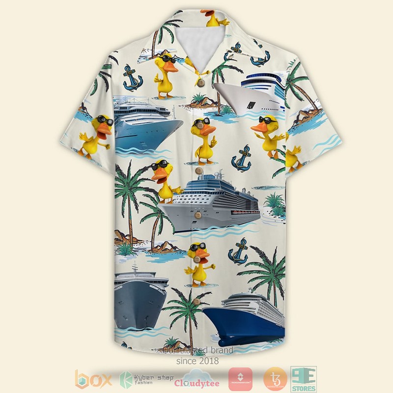 Cruising Chicken Let’s Enjoy the Trip Gifts for Cruising Lovers Hawaiian Shirt