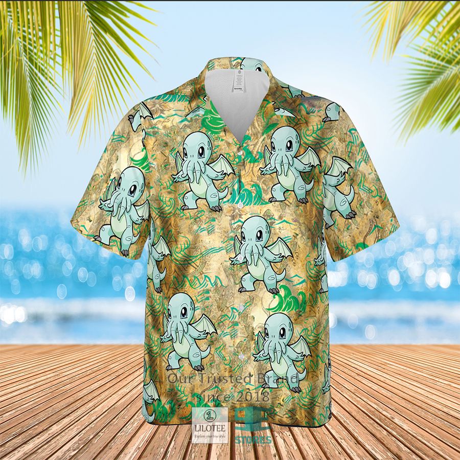 Cthulhu Dragon Hawaiian Shirt