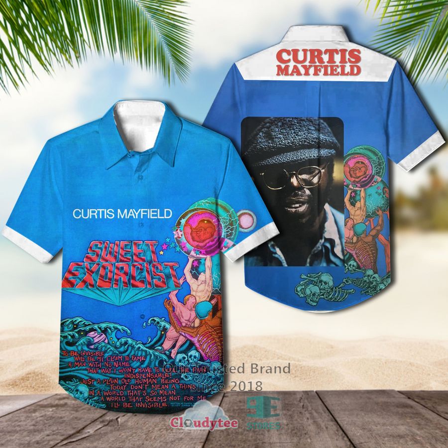 Curtis Mayfield Got to Find a Way Album Hawaiian Shirt