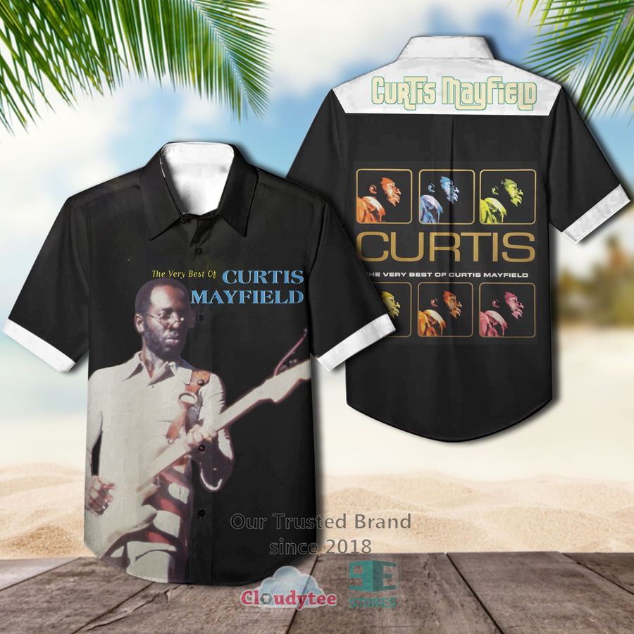 Curtis Mayfield There’s No Place Album Hawaiian Shirt