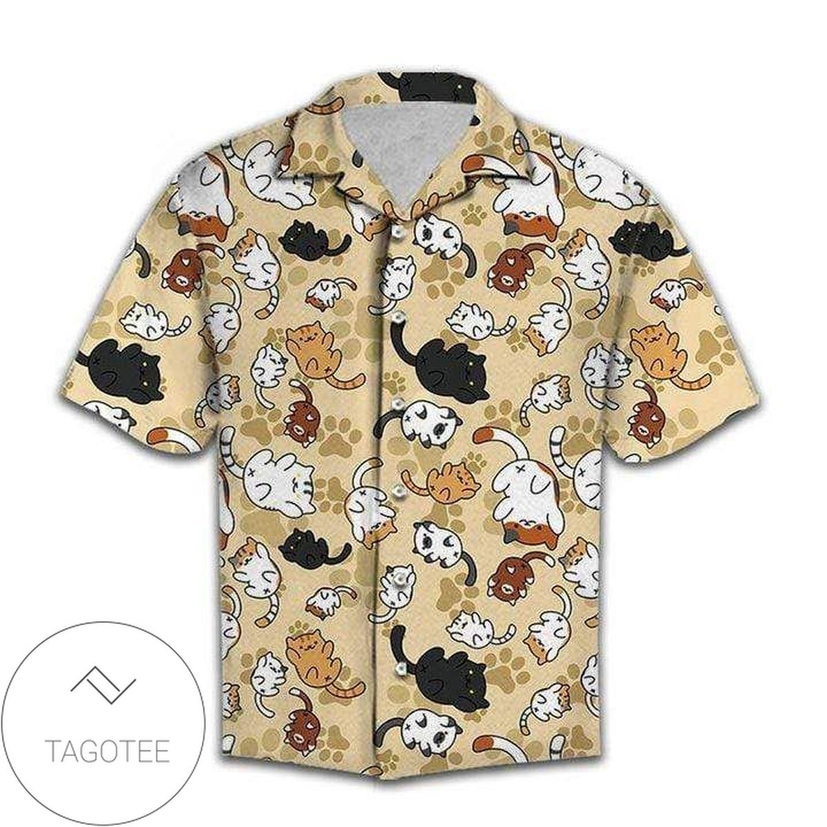 Cute Cats For Christmas Hawaiian Shirt