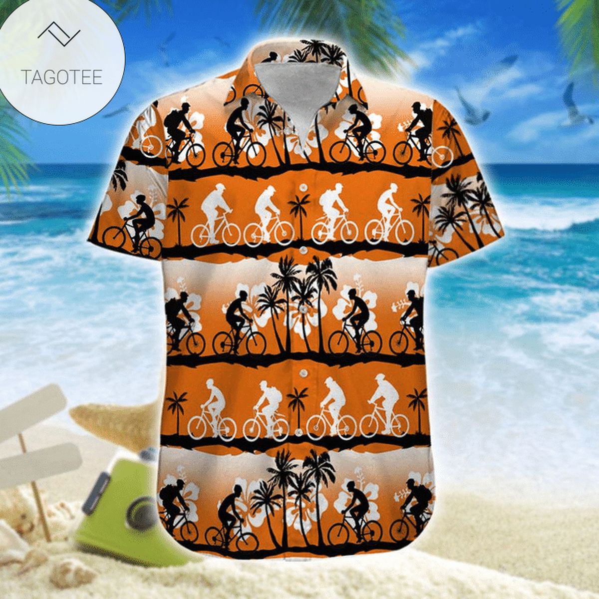 Cycling Hawaiian Shirt Cycling Lover Gifts