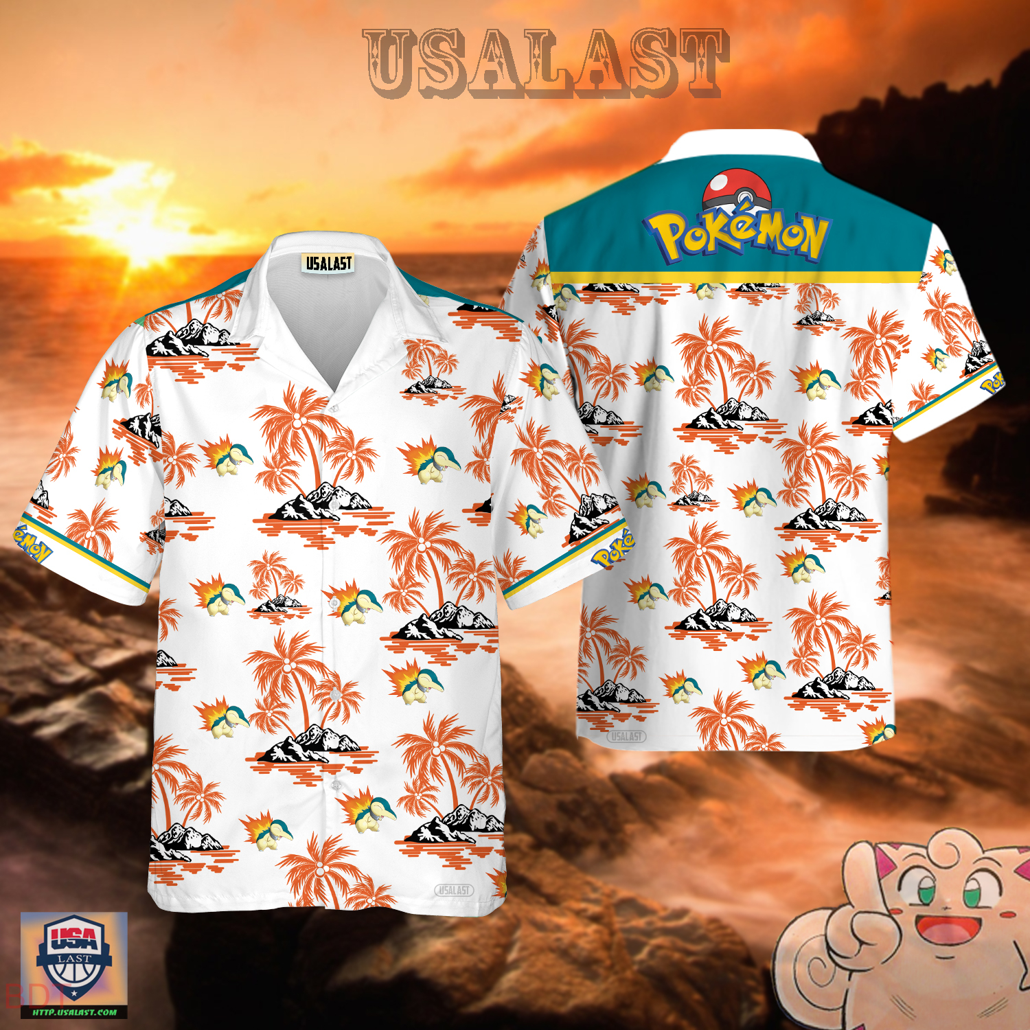 Custom Your Pet Image Aloha Hawaiian Shirt