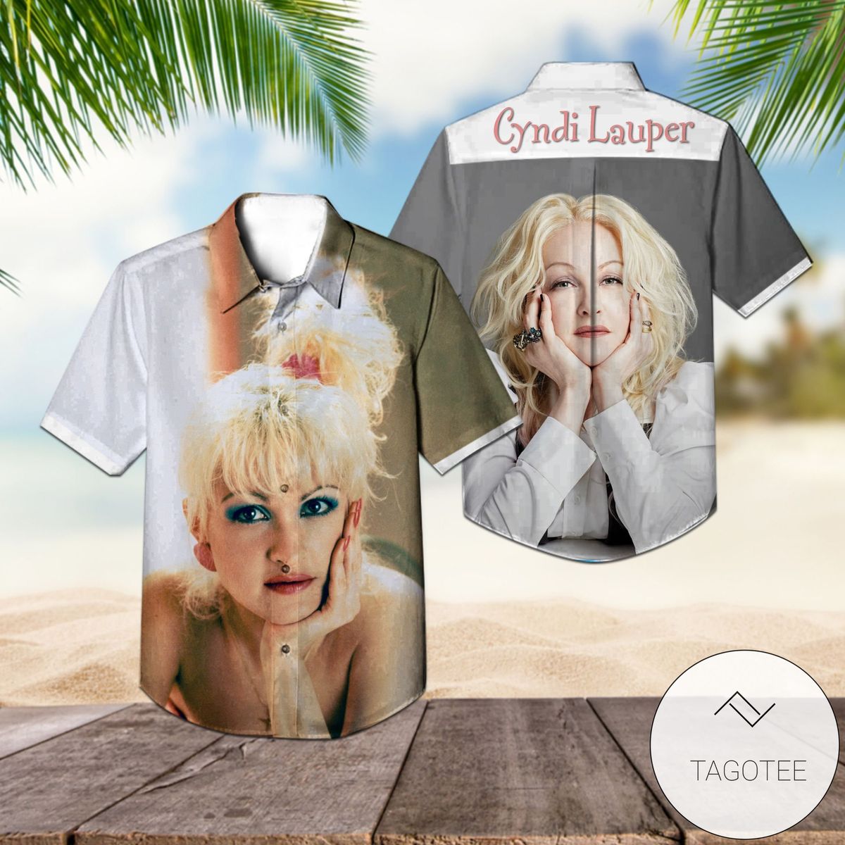 Cyndi Lauper Singer Style 2 Hawaiian Shirt