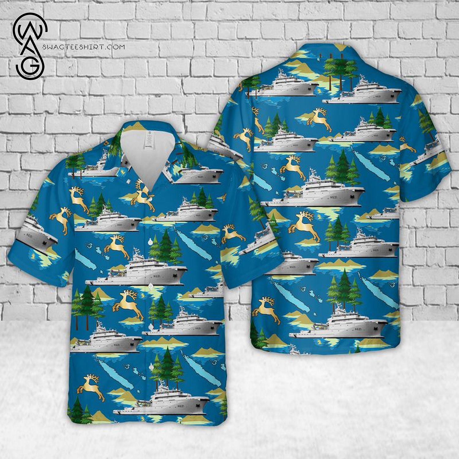 D’Entrecasteaux Summer Hawaiian Shirt