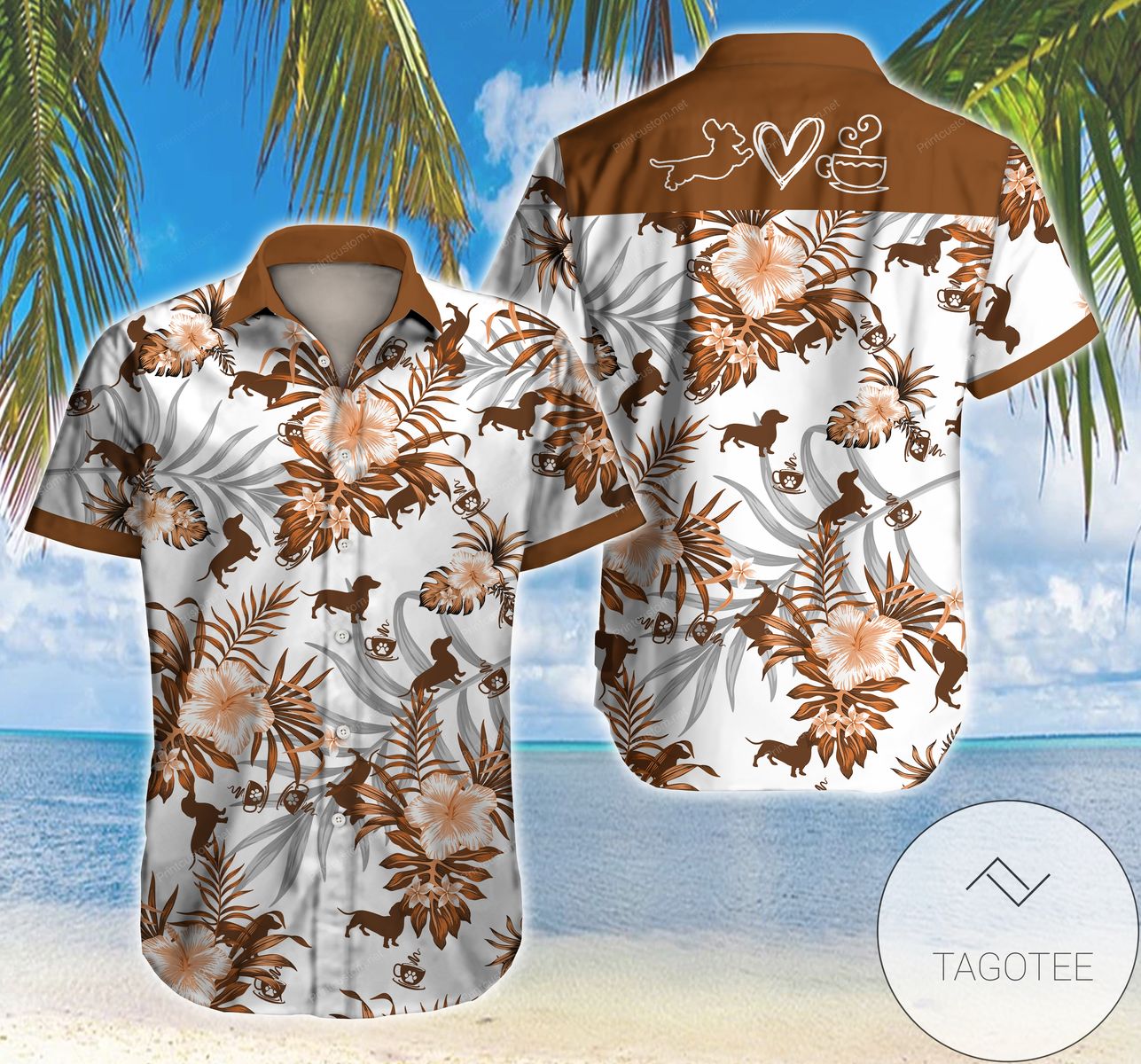 Dachshund Cute Lover 2022 Authentic Hawaiian Shirts #kv