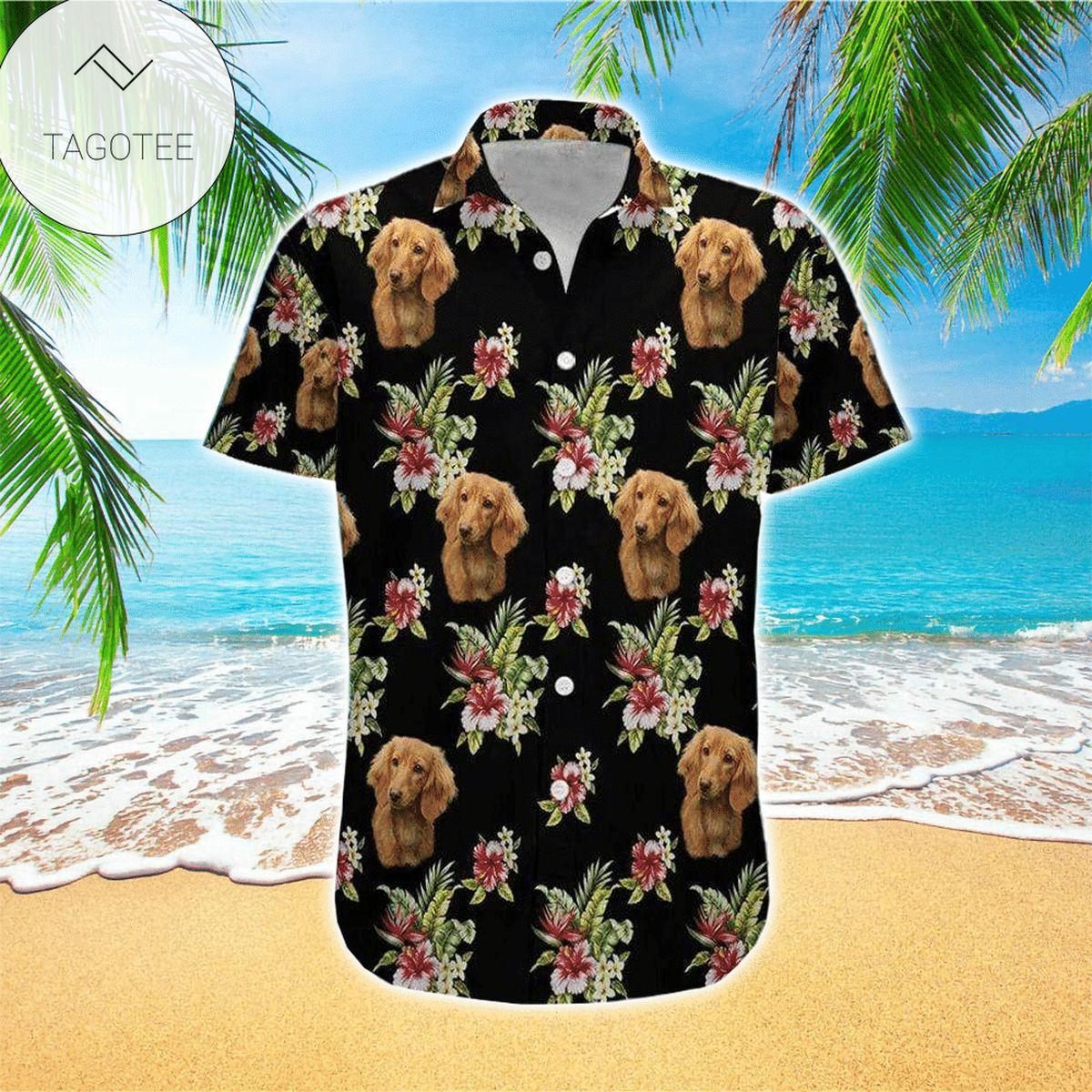 Dachshund Great Hawaiian Shirt