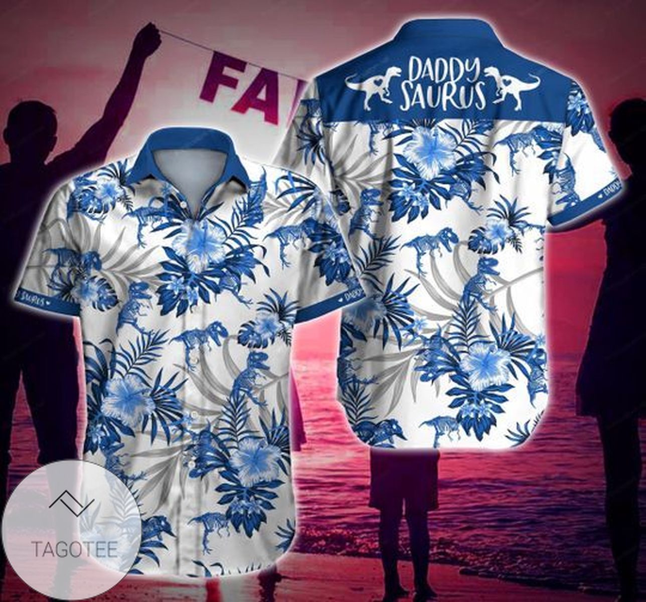 Daddysaurus Authentic Hawaiian Shirt 2022