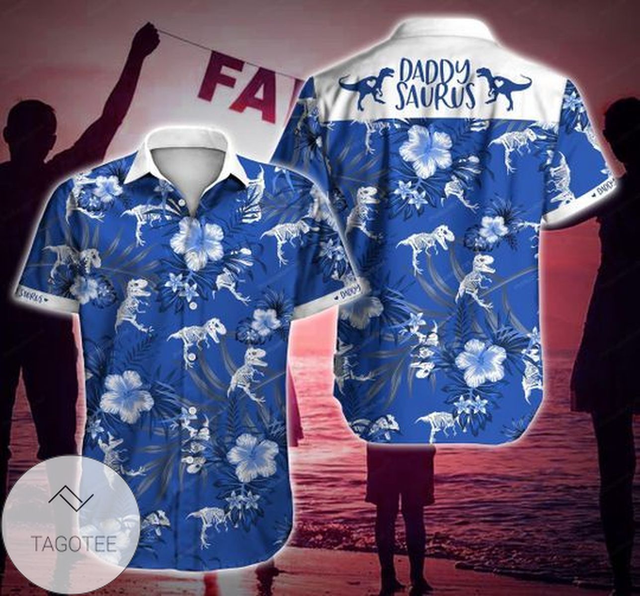 Dads Go Fishing With Daughters Some Dads Like Drinking With Friends Great For men And Women Graphic Print Short Sleeve Hawaiian Casual Shirt