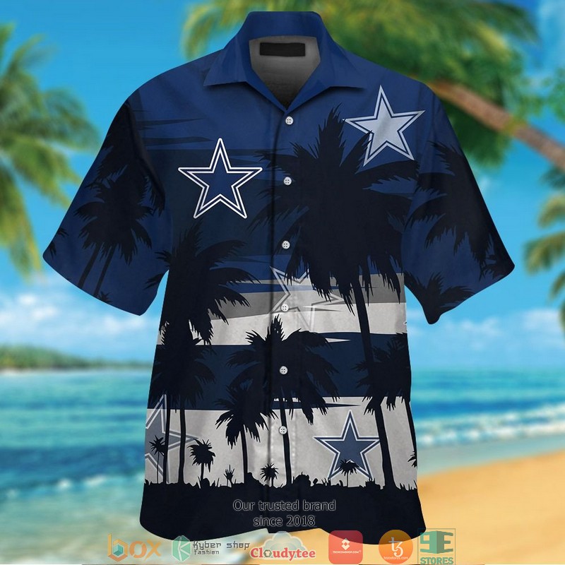 Dallas Cowboys Fish Ocean pattern Hawaiian Shirt, short