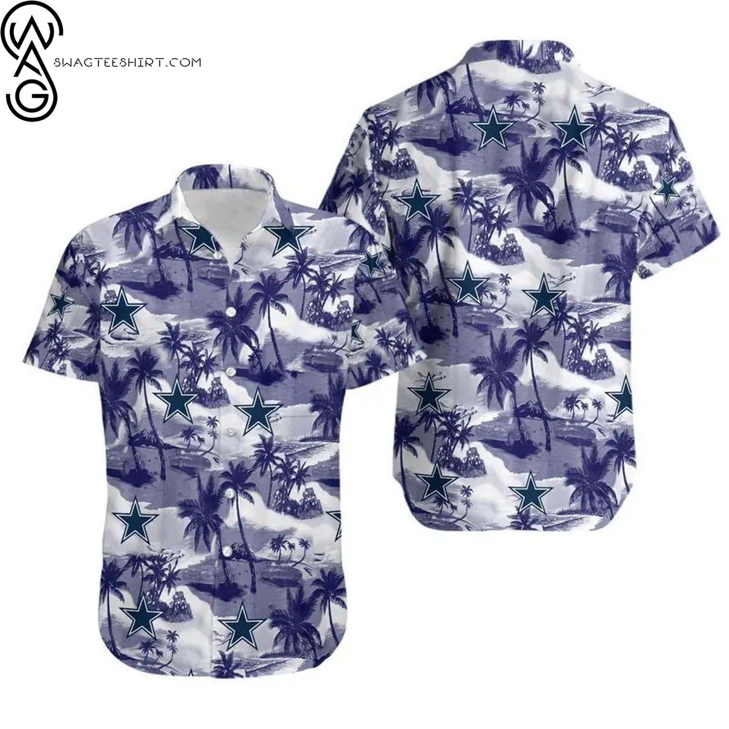 Dallas Cowboys Cool Like Summer Aloha Hawaiian Shirt