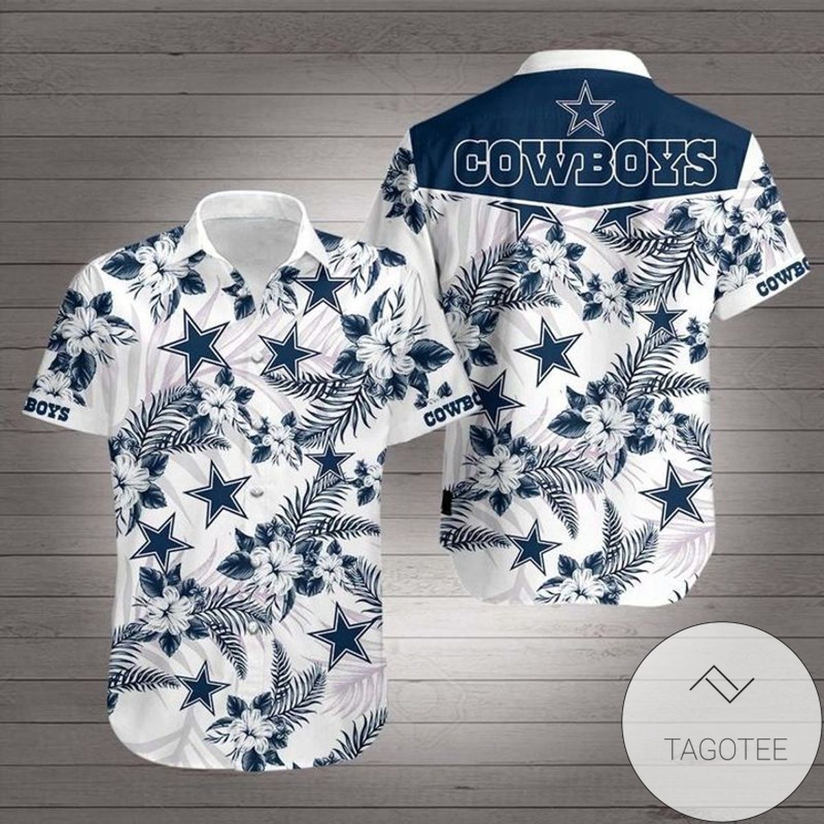 Dallas Cowboys Football Logo Mickey Mouse Hawaii 3d Shirt