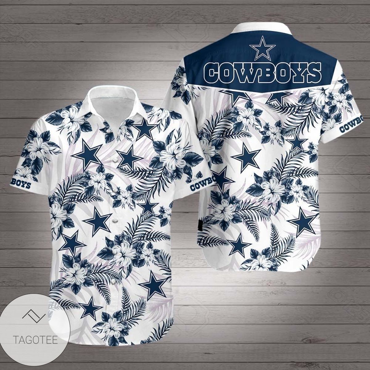 Dallas Cowboys Logo Hawaii 3d Shirt