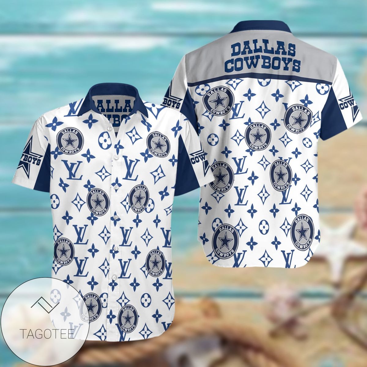 Dallas Cowboys Hibiscus Authentic Hawaiian Shirt 2022