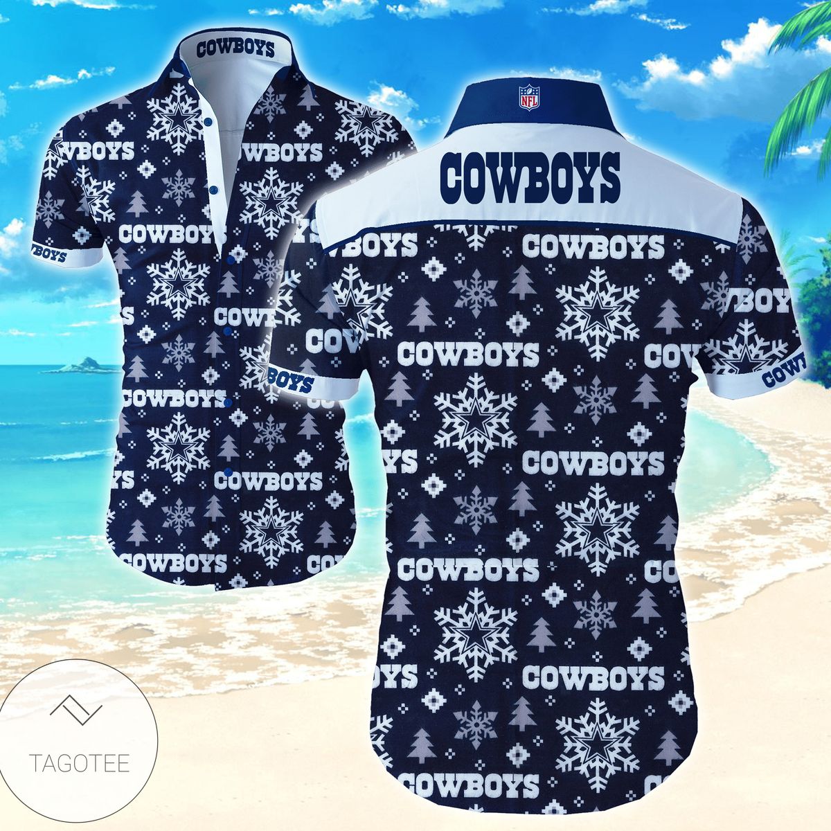 Dallas Cowboys Nfl Full 3d Authentic Hawaiian Shirt 2022