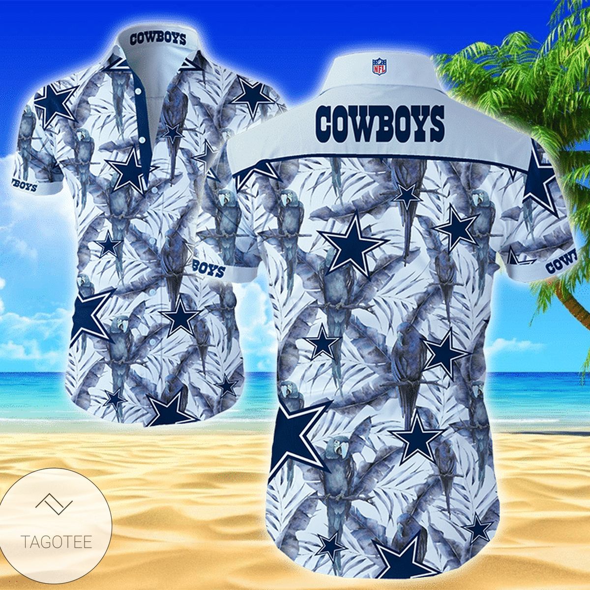 Dallas Cowboys Nfl Hawaiian Shirts For Men Aloha Shirt