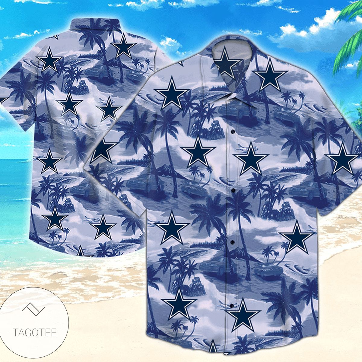 Dallas Cowboys Team All Over Printed Authentic Hawaiian Shirt 2022