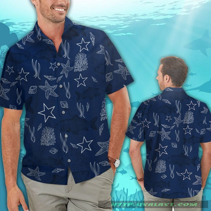 Dallas Cowboys King Of Football America’s Team Hawaiian Shirt