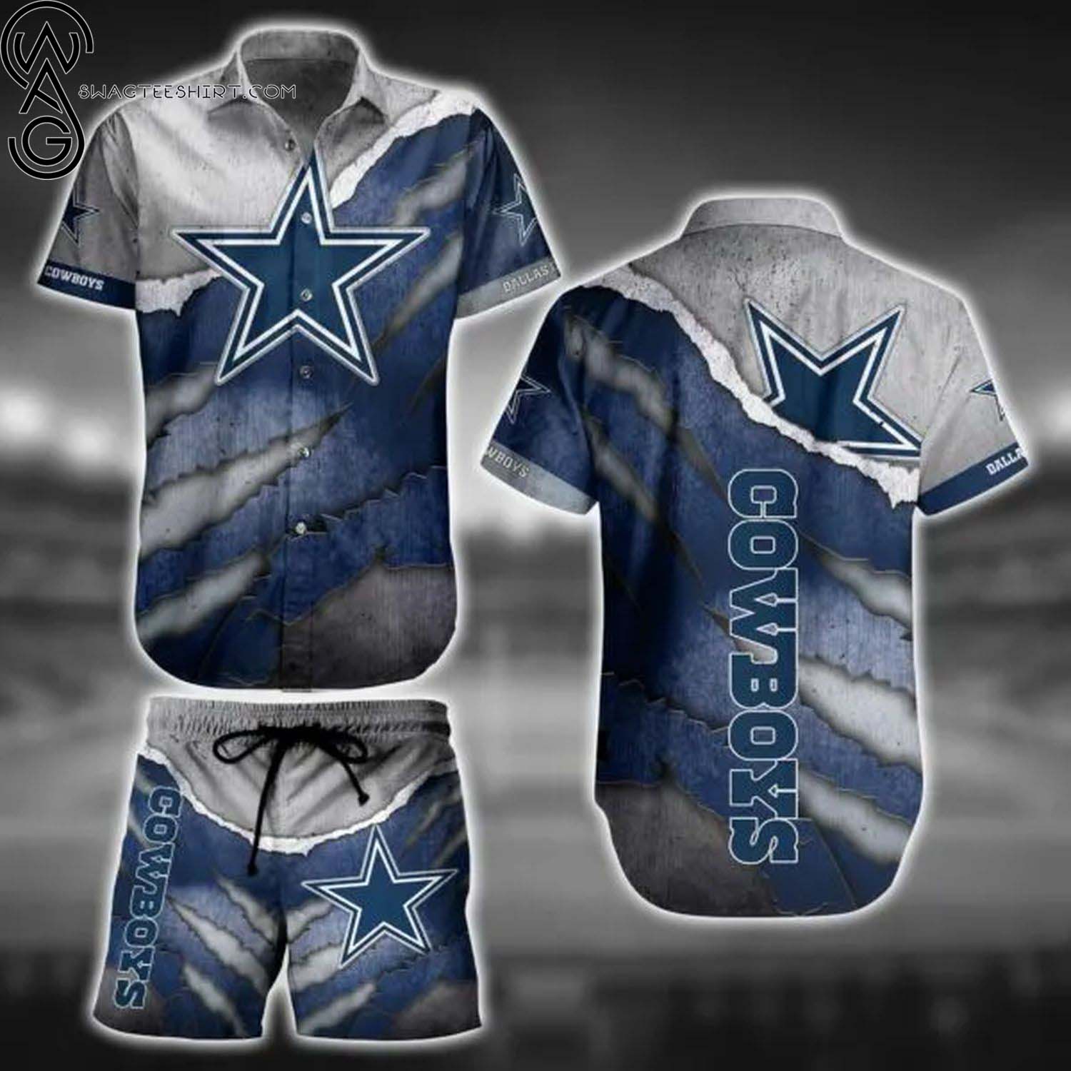 Dallas Cowboys Sports Fan All Over Print Hawaiian Shirt