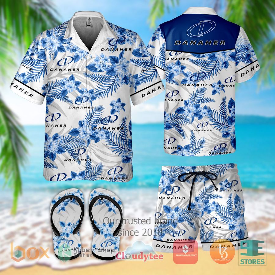 Dallas Cowboys FOCO Paradise Floral Tan Hawaiian Shirt